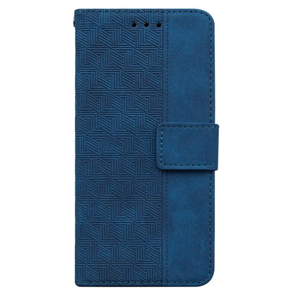 For Motorola Moto G75 5G Case Geometry Pattern Leather Wallet Phone Cover