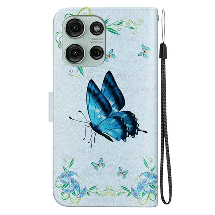 For Motorola Moto G75 5G Wallet Phone Case Anti-Drop Leather Flip Cover Pattern Printing