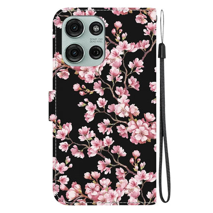 For Motorola Moto G75 5G Wallet Phone Case Anti-Drop Leather Flip Cover Pattern Printing