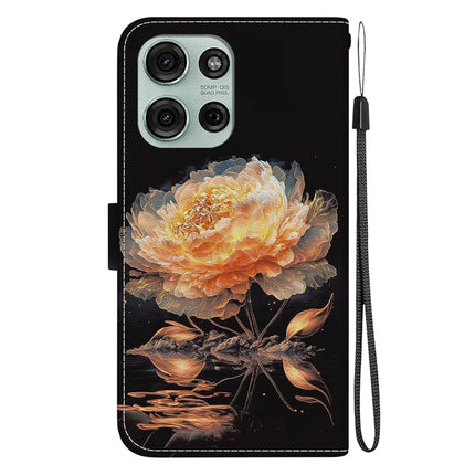 For Motorola Moto G75 5G Wallet Phone Case Anti-Drop Leather Flip Cover Pattern Printing