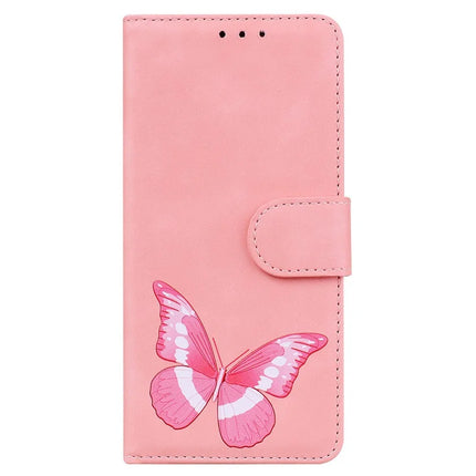For Motorola Moto G75 5G Stand Case PU Leather Phone Cover Butterfly Printed