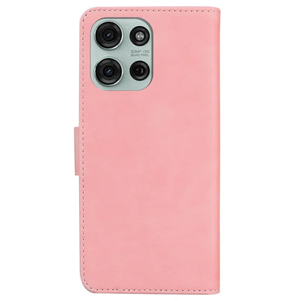 For Motorola Moto G75 5G Stand Case PU Leather Phone Cover Butterfly Printed