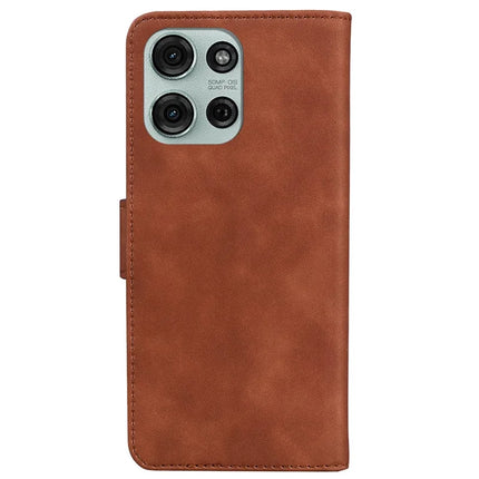 For Motorola Moto G75 5G Stand Case PU Leather Phone Cover Butterfly Printed