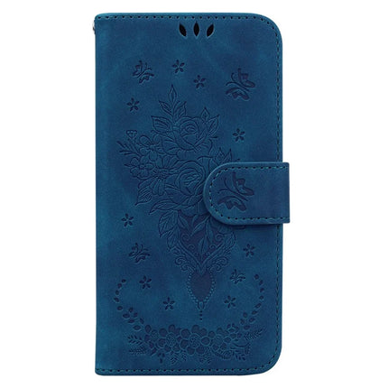 For Honor Magic7 Lite 5G / X9c 5G / X60 Pro 5G Case PU Leather Wallet Phone Cover Butterfly Flower Imprint