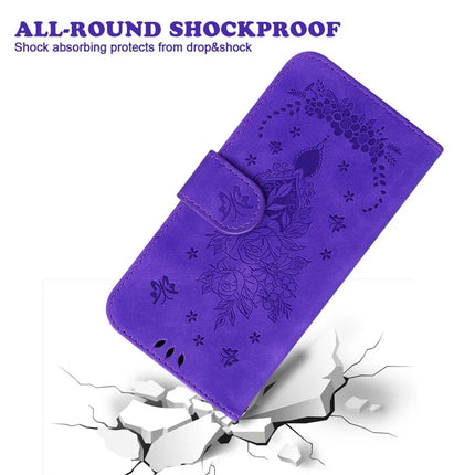 For Honor Magic7 Lite 5G / X9c 5G / X60 Pro 5G Case PU Leather Wallet Phone Cover Butterfly Flower Imprint