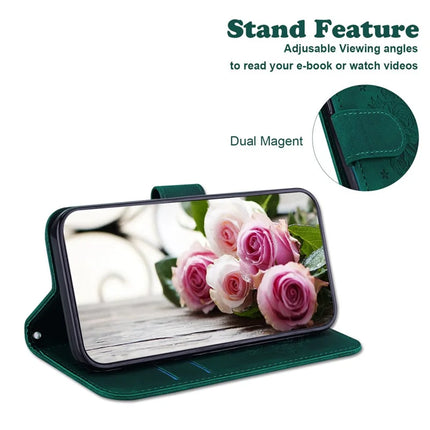 For Honor Magic7 Lite 5G / X9c 5G / X60 Pro 5G Case PU Leather Wallet Phone Cover Butterfly Flower Imprint