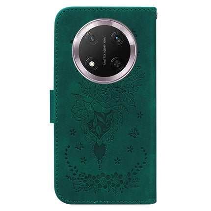 For Honor Magic7 Lite 5G / X9c 5G / X60 Pro 5G Case PU Leather Wallet Phone Cover Butterfly Flower Imprint