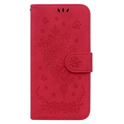 For Honor Magic7 Lite 5G / X9c 5G / X60 Pro 5G Case PU Leather Wallet Phone Cover Butterfly Flower Imprint