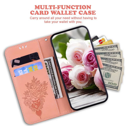 For Honor Magic7 Lite 5G / X9c 5G / X60 Pro 5G Case PU Leather Wallet Phone Cover Butterfly Flower Imprint