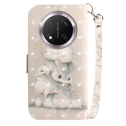 For Honor Magic7 Lite 5G / X9c 5G / X60 Pro 5G Case Pattern Printing Leather Wallet Phone Cover