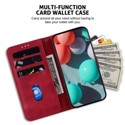 For Honor Magic7 Lite 5G / X9c 5G / X60 Pro 5G Stand Case 7-Shaped Pattern Imprint Leather Phone Cover