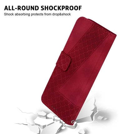For Honor Magic7 Lite 5G / X9c 5G / X60 Pro 5G Stand Case 7-Shaped Pattern Imprint Leather Phone Cover