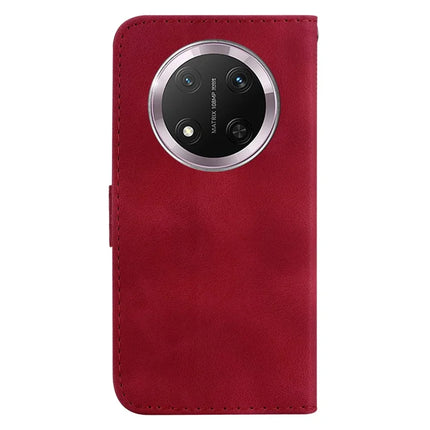 For Honor Magic7 Lite 5G / X9c 5G / X60 Pro 5G Stand Case 7-Shaped Pattern Imprint Leather Phone Cover
