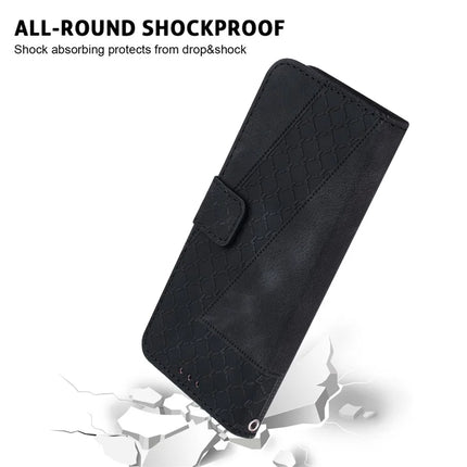 For Honor Magic7 Lite 5G / X9c 5G / X60 Pro 5G Stand Case 7-Shaped Pattern Imprint Leather Phone Cover