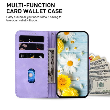 For Honor Magic7 Lite 5G / X9c 5G / X60 Pro 5G Case Lily Flower Imprint Leather Phone Cover with Stand