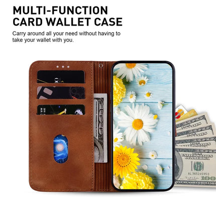 For Honor Magic7 Lite 5G / X9c 5G / X60 Pro 5G Case Lily Flower Imprint Leather Phone Cover with Stand