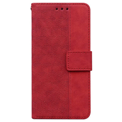For Honor Magic7 Lite 5G / X9c 5G / X60 Pro 5G Case Geometry Pattern Leather Wallet Phone Cover