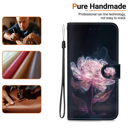 For Honor Magic7 Lite 5G / X9c 5G / X60 Pro 5G Wallet Phone Case Anti-Drop Leather Flip Cover Pattern Printing