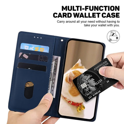 For Honor Magic7 Lite 5G / X9c 5G / X60 Pro 5G Case RFID Blocking Kitten Pattern TPU+PU Leather Phone Cover