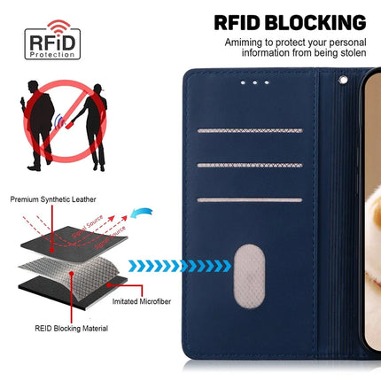 For Honor Magic7 Lite 5G / X9c 5G / X60 Pro 5G Case RFID Blocking Kitten Pattern TPU+PU Leather Phone Cover