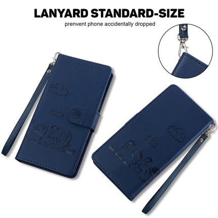 For Honor Magic7 Lite 5G / X9c 5G / X60 Pro 5G Case RFID Blocking Kitten Pattern TPU+PU Leather Phone Cover