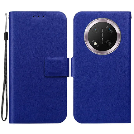 For Honor Magic7 Lite 5G / X9c 5G / X60 Pro 5G Case Ultra-Thin PU Leather + TPU Phone Cover with Card Slot - Blue