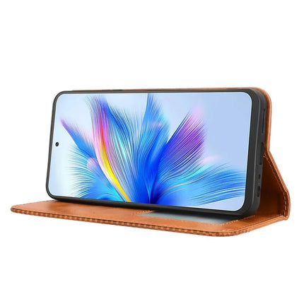 For Blackview Shark 9 5G Leather Case Wallet Stand Retro Texture Phone Cover
