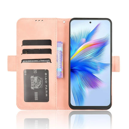 For Blackview Shark 9 5G Leather Case Phone Wallet Cover with Multiple Card Slots