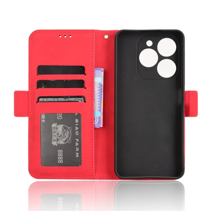 For Blackview Shark 9 5G Leather Case Phone Wallet Cover with Multiple Card Slots