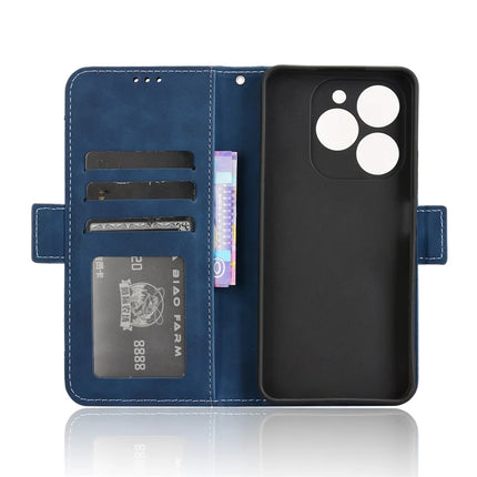 For Blackview Shark 9 5G Leather Case Phone Wallet Cover with Multiple Card Slots