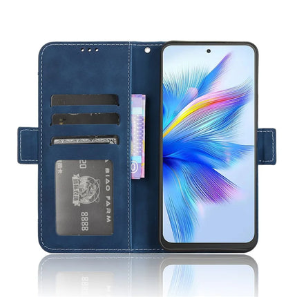 For Blackview Shark 9 5G Leather Case Phone Wallet Cover with Multiple Card Slots