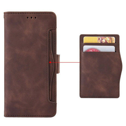 For Blackview Shark 9 5G Leather Case Phone Wallet Cover with Multiple Card Slots