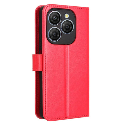 For Blackview Shark 9 5G Case Crazy Horse Texture PU Leather Phone Wallet Cover
