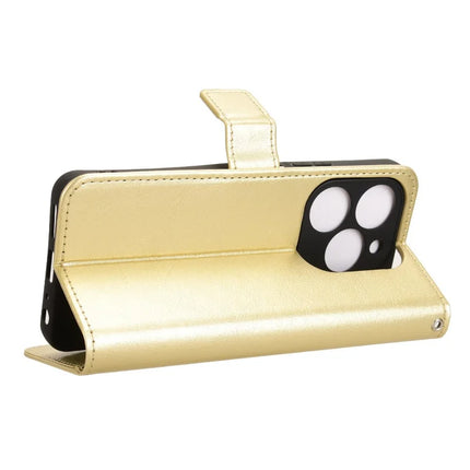 For Blackview Shark 9 5G Case Crazy Horse Texture PU Leather Phone Wallet Cover