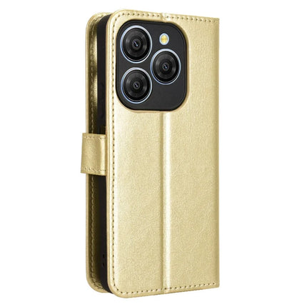 For Blackview Shark 9 5G Case Crazy Horse Texture PU Leather Phone Wallet Cover