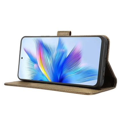 For Blackview Shark 9 5G Case PU Leather Diamond Texture Wallet Phone Cover