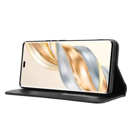 Leather Case for Honor X9c 5G / Magic7 Lite 5G / X60 Pro 5G Wallet Stand Retro Texture Phone Cover