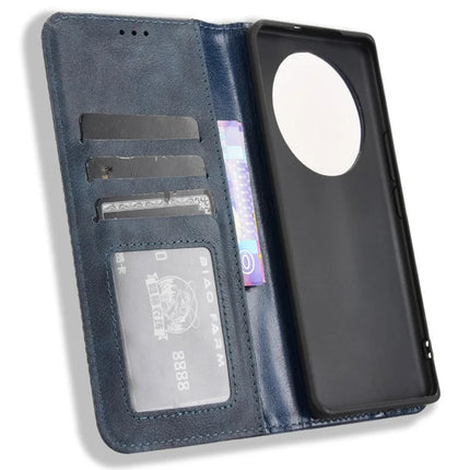 Leather Case for Honor X9c 5G / Magic7 Lite 5G / X60 Pro 5G Wallet Stand Retro Texture Phone Cover