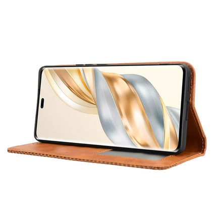 Leather Case for Honor X9c 5G / Magic7 Lite 5G / X60 Pro 5G Wallet Stand Retro Texture Phone Cover