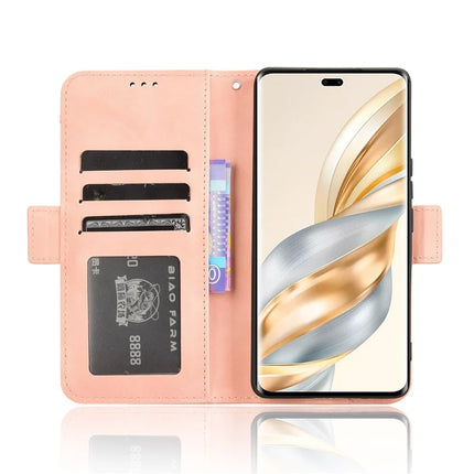 Leather Case for Honor X9c 5G / Magic7 Lite 5G / X60 Pro 5G Phone Wallet Cover with Multiple Card Slots