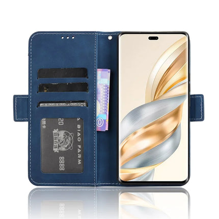 Leather Case for Honor X9c 5G / Magic7 Lite 5G / X60 Pro 5G Phone Wallet Cover with Multiple Card Slots