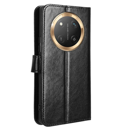 Leather Case for Honor X9c 5G / Magic7 Lite 5G / X60 Pro 5G Crazy Horse Texture Phone Wallet Cover