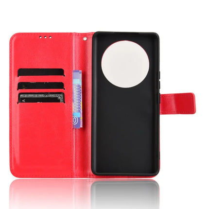 Leather Case for Honor X9c 5G / Magic7 Lite 5G / X60 Pro 5G Crazy Horse Texture Phone Wallet Cover