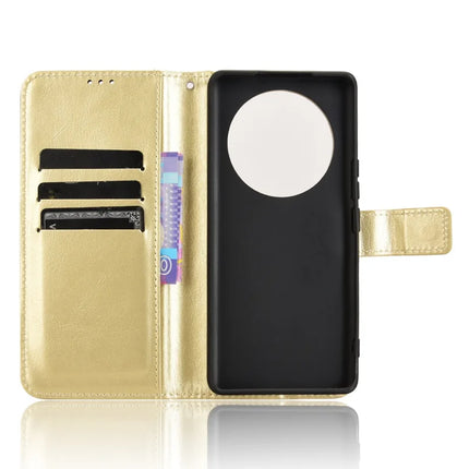 Leather Case for Honor X9c 5G / Magic7 Lite 5G / X60 Pro 5G Crazy Horse Texture Phone Wallet Cover
