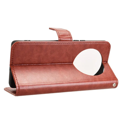 Leather Case for Honor X9c 5G / Magic7 Lite 5G / X60 Pro 5G Crazy Horse Texture Phone Wallet Cover