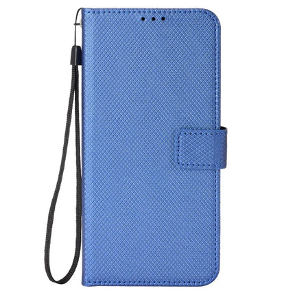 Wallet Phone Case for Honor Magic7 Lite 5G / X9c 5G / X60 Pro 5G PU Leather Diamond Texture Cover