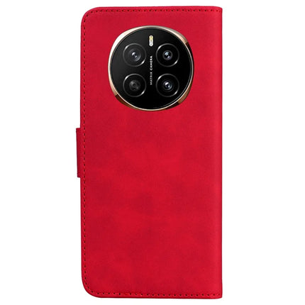 For Honor Magic7 5G Case Solid Color Leather Wallet Phone Cover