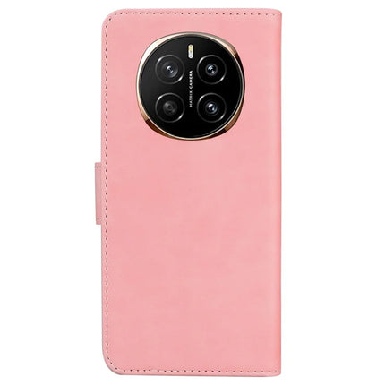 For Honor Magic7 5G Case Solid Color Leather Wallet Phone Cover