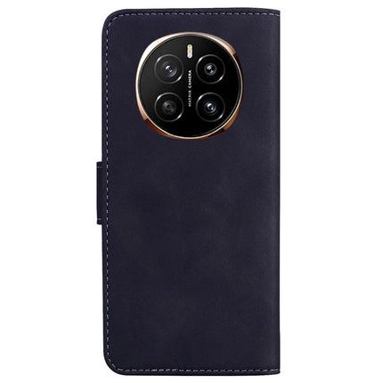 For Honor Magic7 5G Case Solid Color Leather Wallet Phone Cover