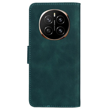 For Honor Magic7 5G Case Solid Color Leather Wallet Phone Cover